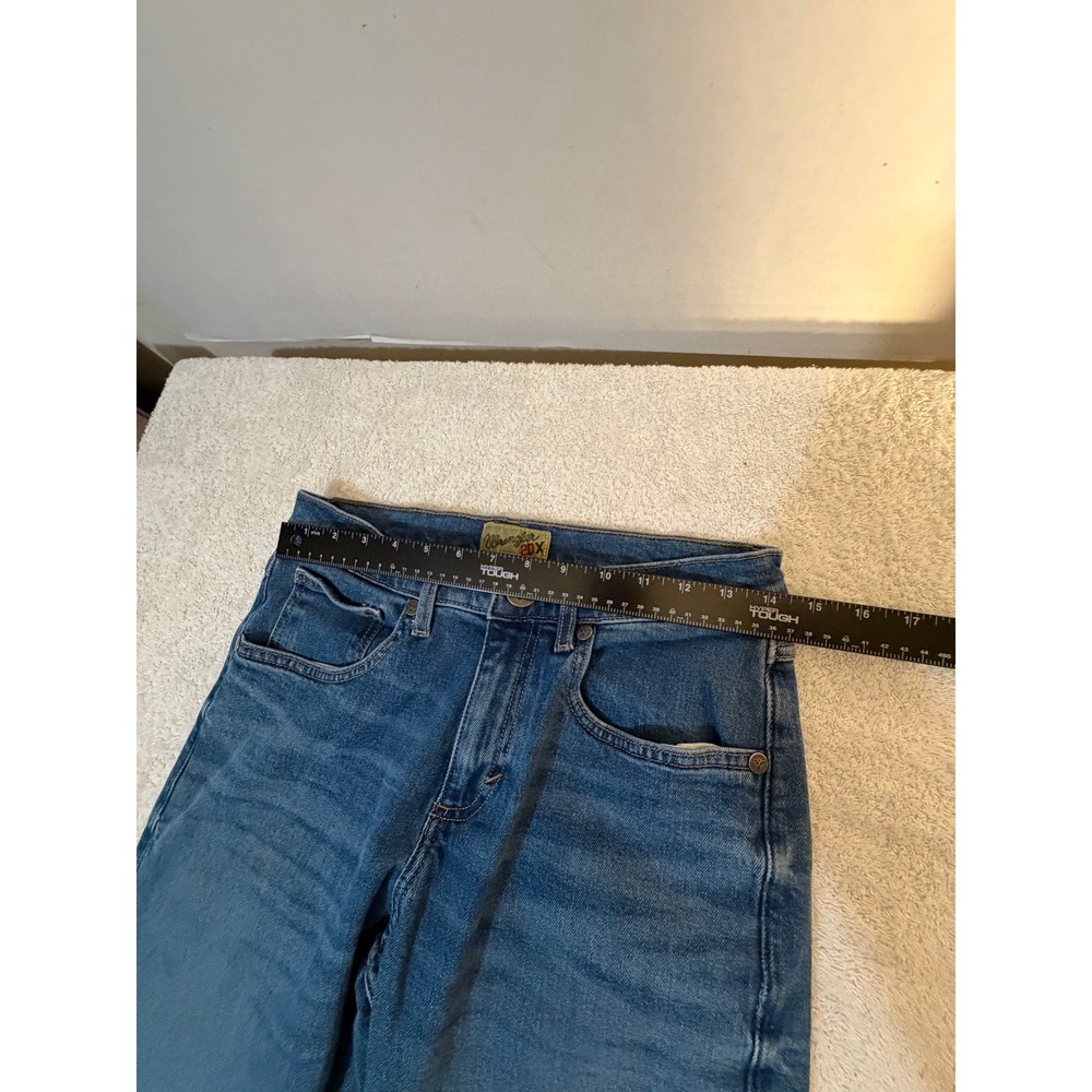 Wrangler 20X Style 42 Vintage Bootcut Jeans Mens 29x34 Blue Denim Mid Wash - Picture 4 of 16